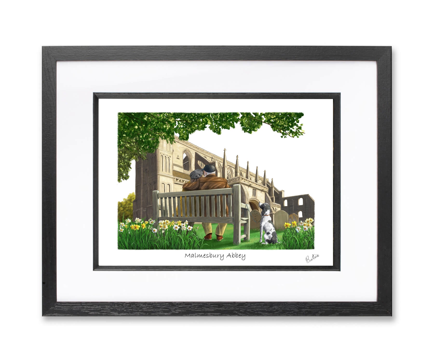 Malmesbury Abbey, Fine Art, Giclee Print