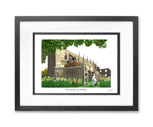 Malmesbury Abbey, Fine Art, Giclee Print