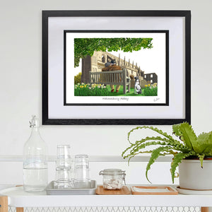 Malmesbury Abbey, Fine Art, Giclee Print