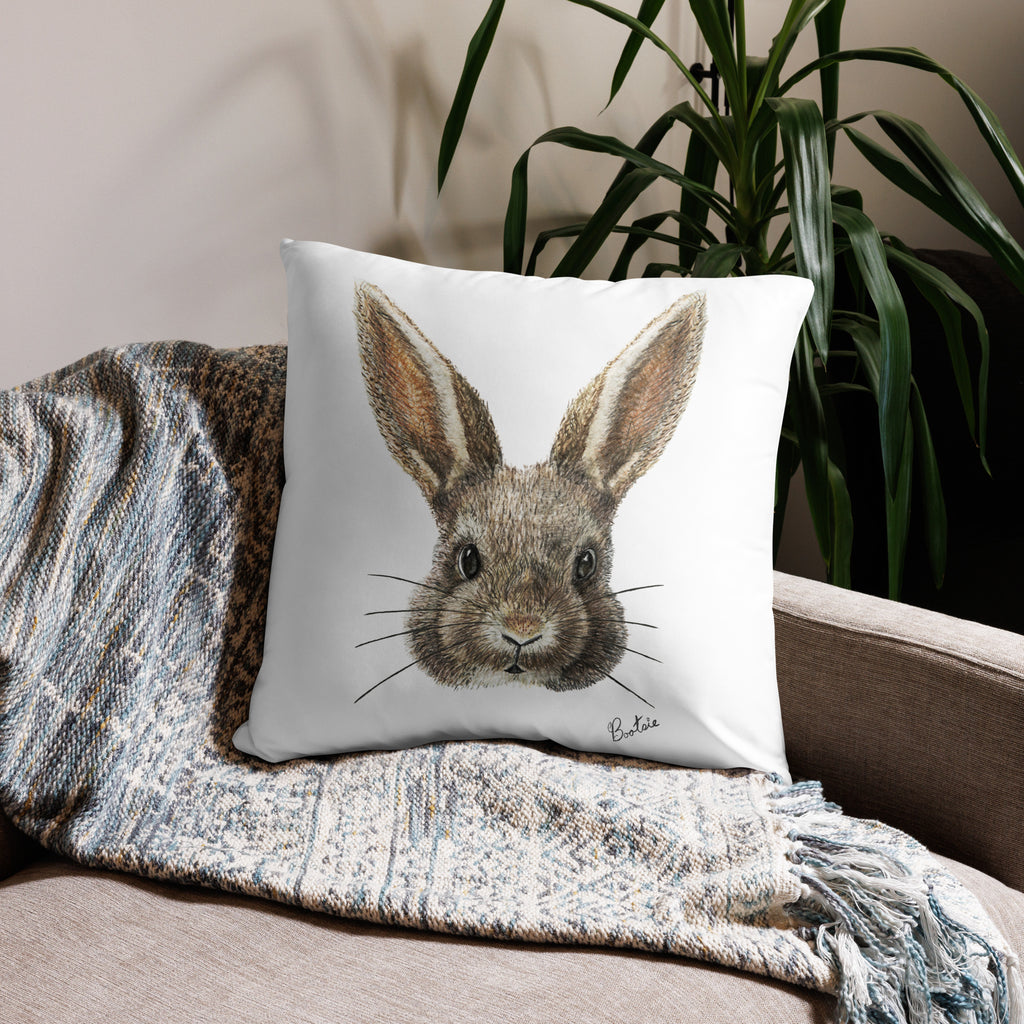 Woodland Bunny, Pillow Case