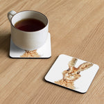 Hare by Bootsie, Cork-back coaster