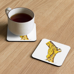 Giraffe, Cork-back coaster