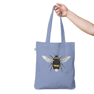 Woodland Bee, Organic fashion tote bag