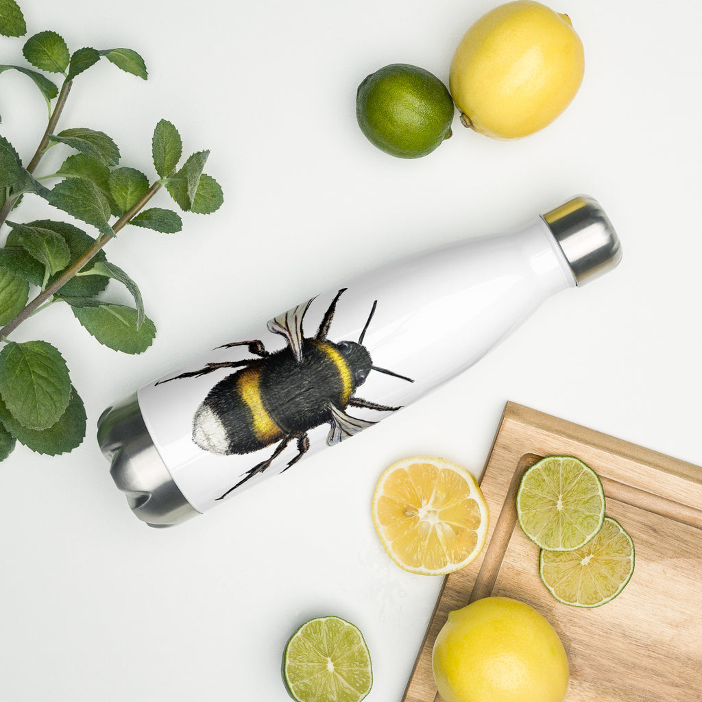 Woodland Bee, Stainless Steel Water Bottle