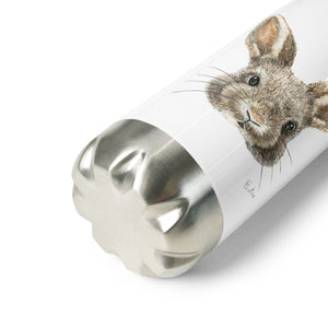 Woodland Bunny, Stainless Steel Water Bottle