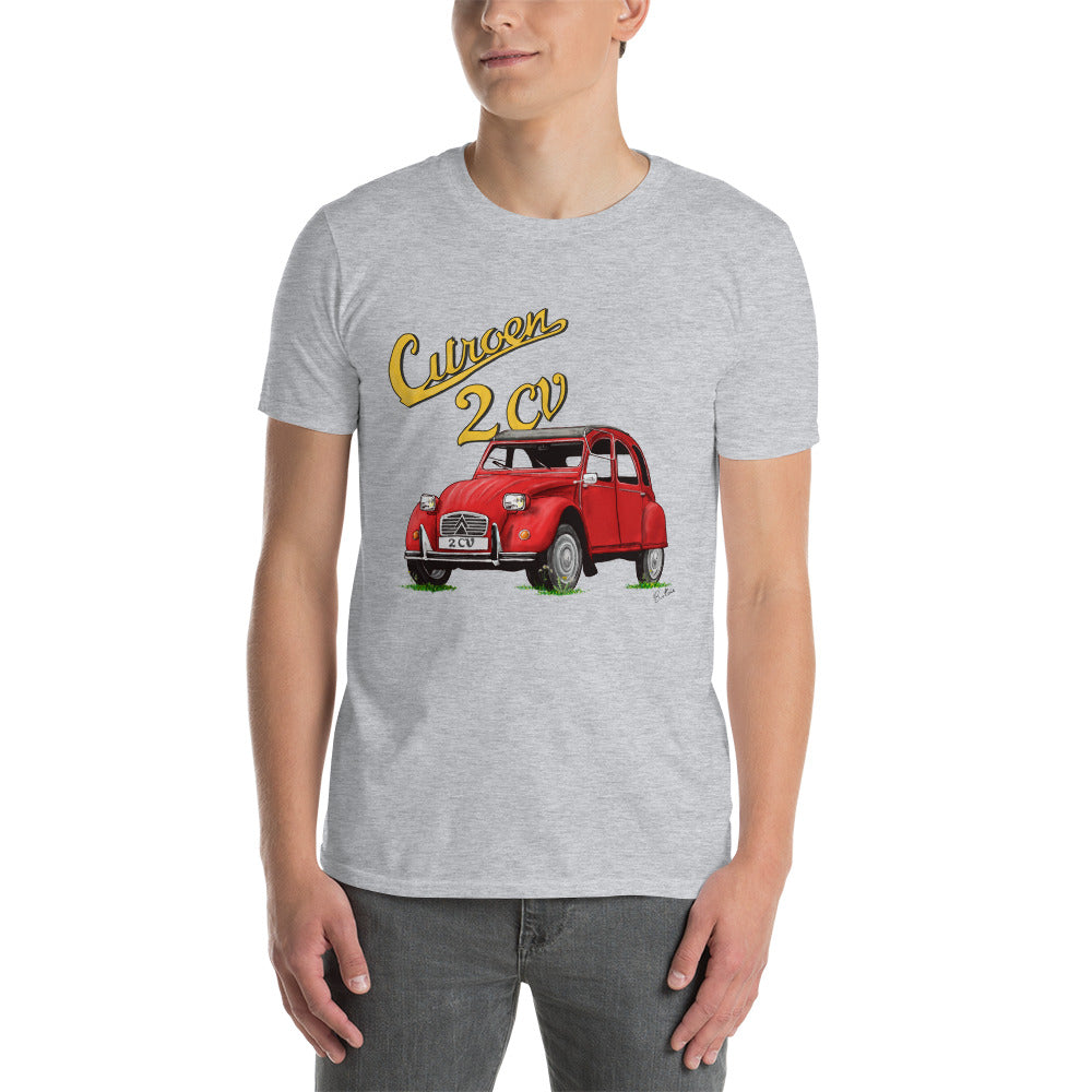 Citroen 2 CV, Short-Sleeve Unisex T-Shirt