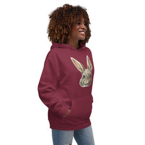 Woodland Bunny, Unisex Hoodie