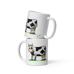 Bootsie the Cow, White glossy mug